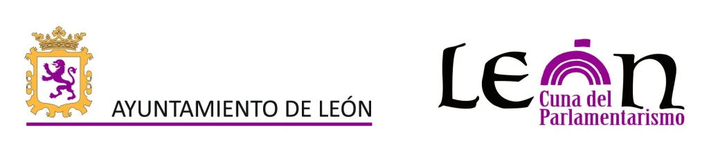Logotipos del Ayuntamiento de León y León Cuna del Parlamentarismo